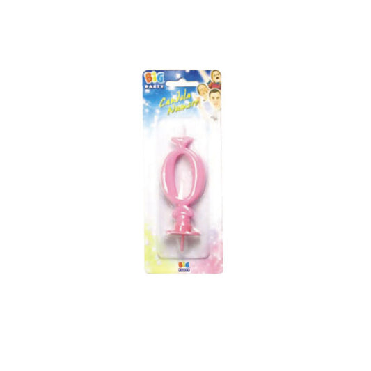 Candelina Classica Rosa 8,5 cm