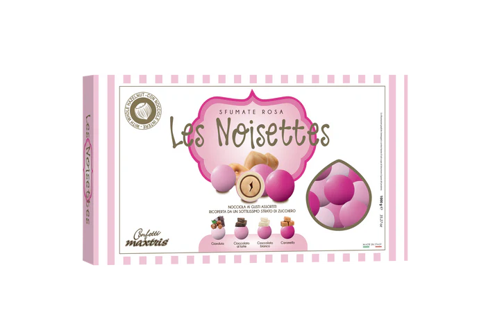 Confetto Les Noisettes Sfumato Rosa Maxtris